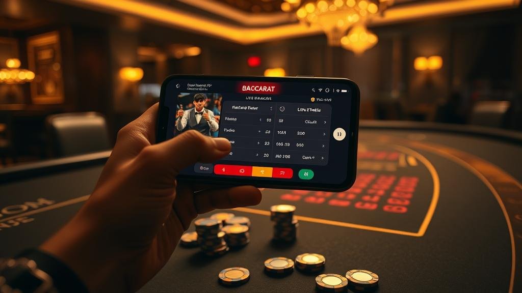 การวิเคราะห์สถิติบาคาร่าบนแท็บเล็ต