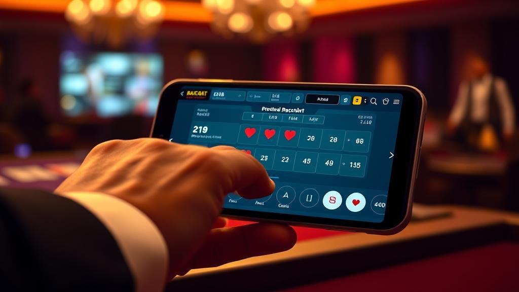 การจัดพอร์ตเบทบาคาร่าบนมือถือ