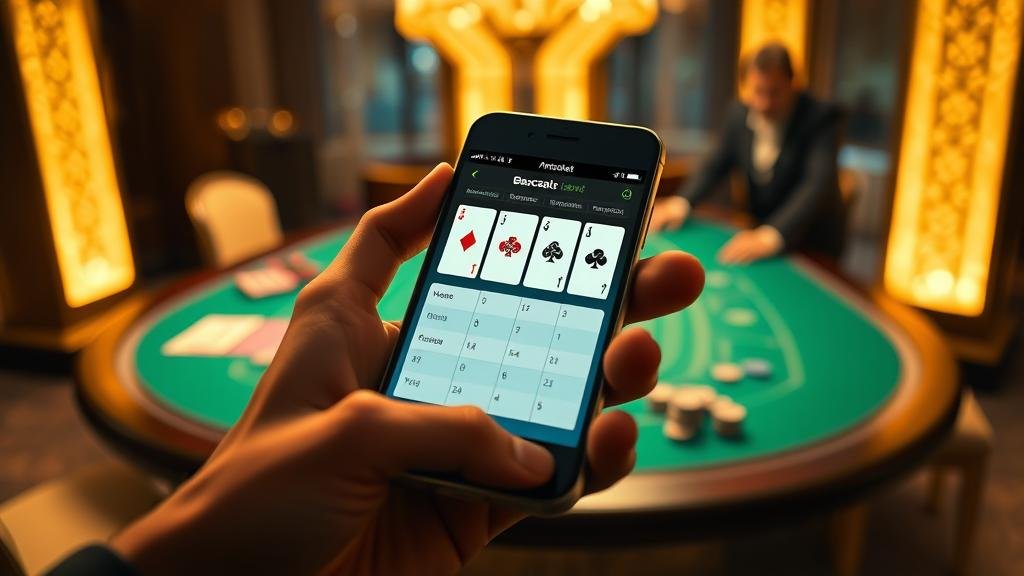 การเลือกห้องบาคาร่าบนหลายโต๊ะและหลายอุปกรณ์