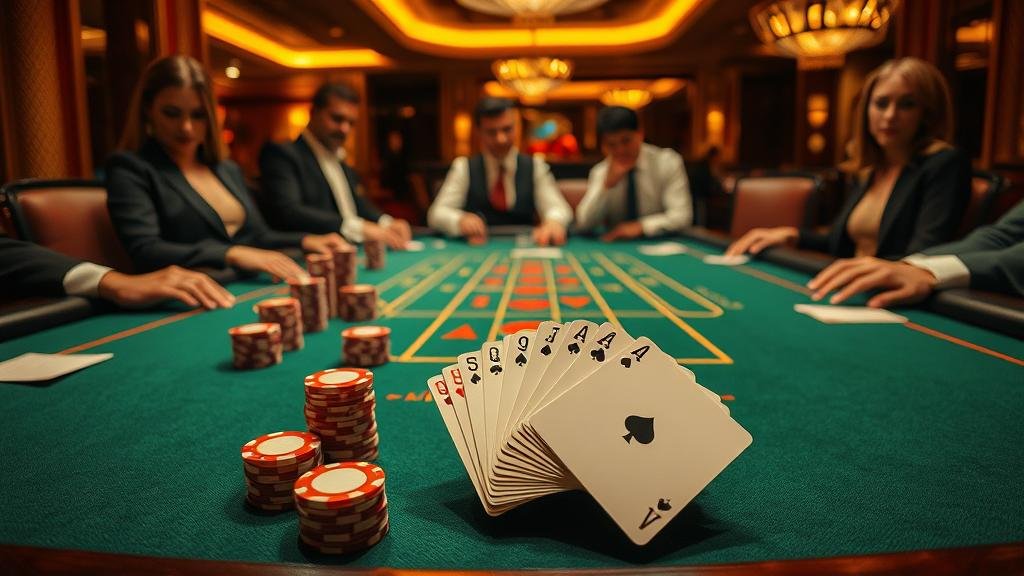 นักเดิมพันกำลังวิเคราะห์สถิติบาคาร่าบนมือถือ