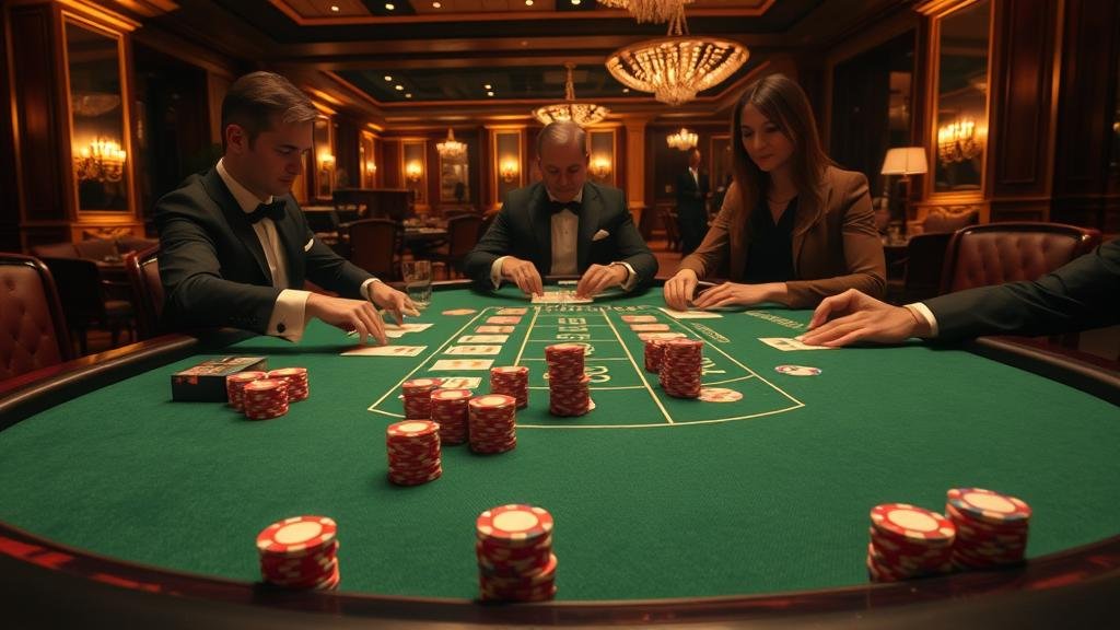 การอ่านเค้าไพ่บาคาร่าจากสกอร์บอร์ด