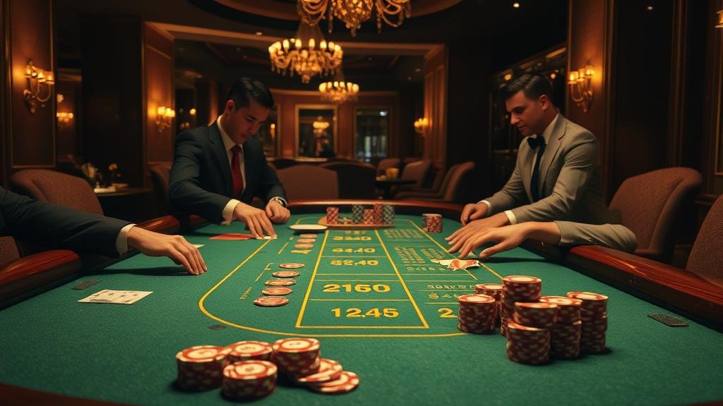 หน้าจอเกมบาคาร่าสดจากค่ายดัง