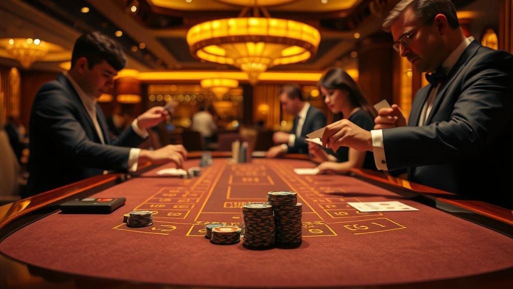 กราฟแสดงผลกำไรจากการเล่นบาคาร่า