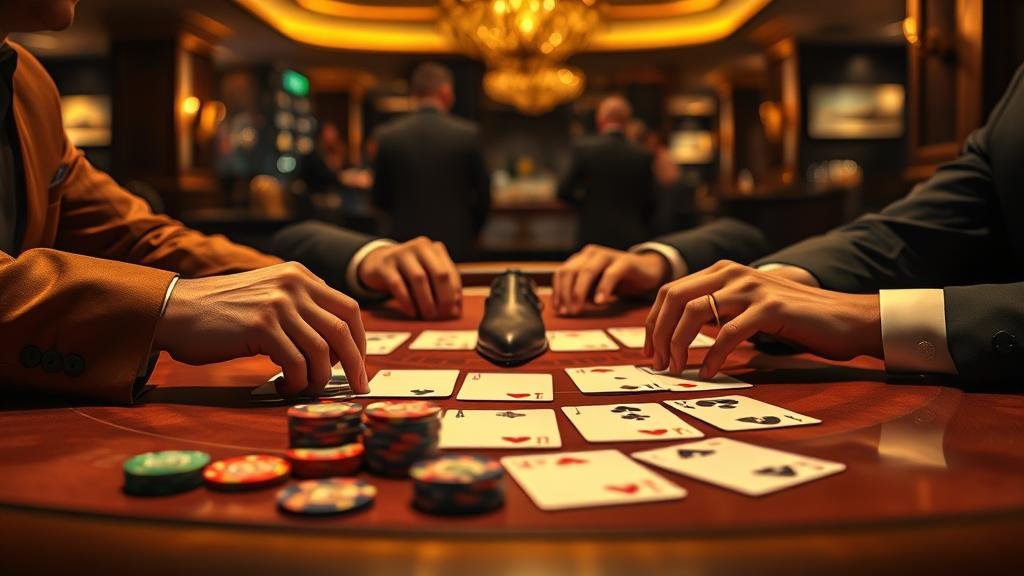 หน้าจอแสดงห้องบาคาร่าจากค่าย AE, SA, DG