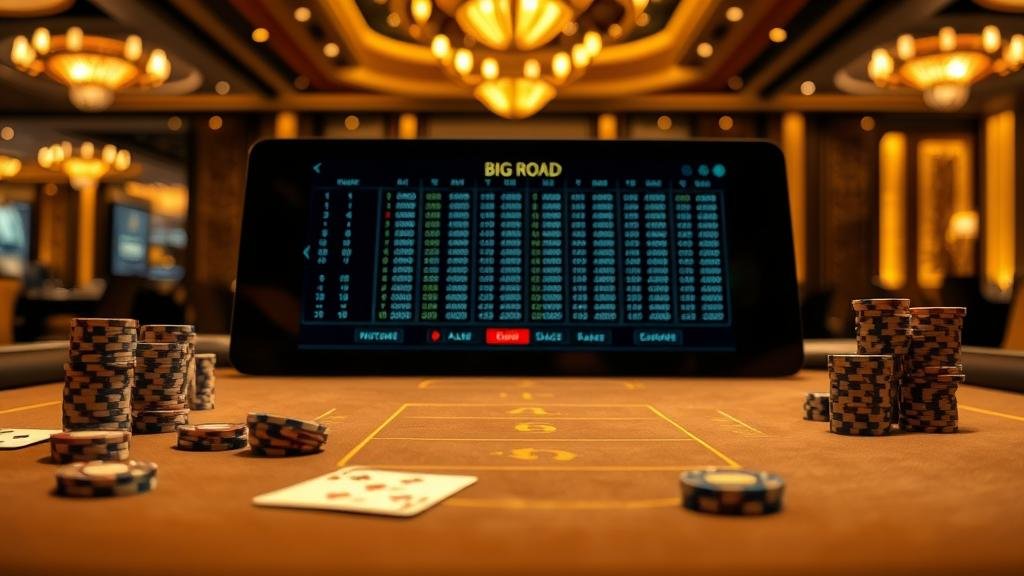 ตัวอย่างเค้าไพ่ปิงปองยาว และ สองติด ใน บาคาร่า AE สควีซ