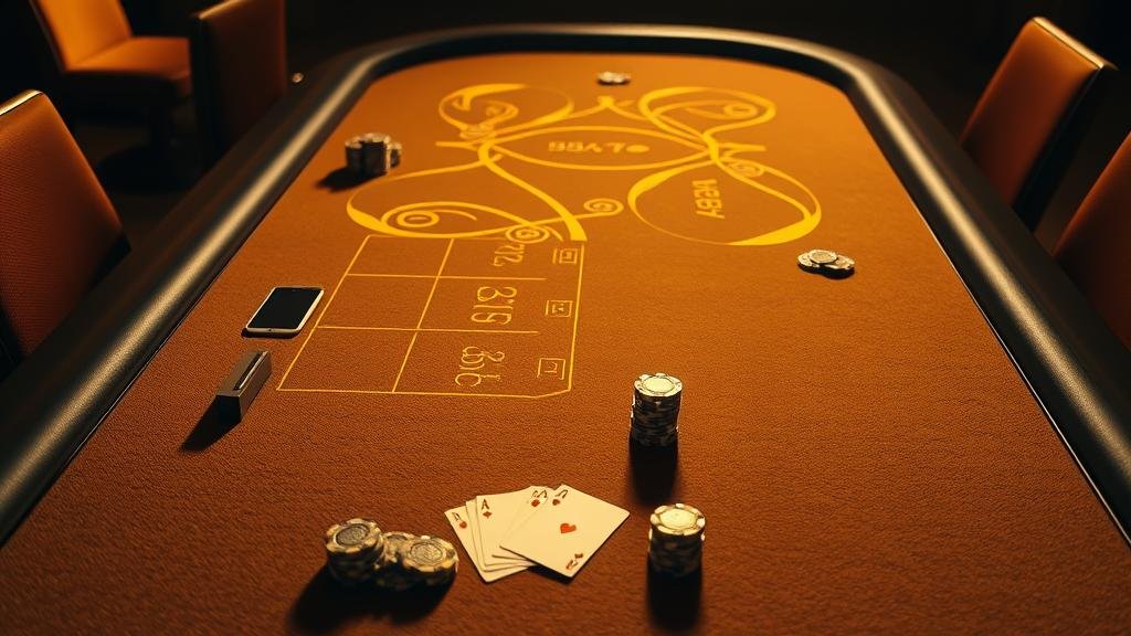 ภาพแสดงเค้าไพ่ปิงปองบาคาร่าและข้อควรระวัง