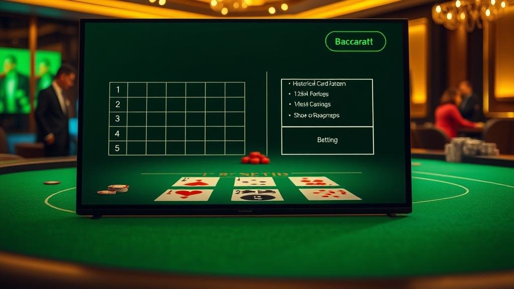 บาคาร่า ออนไลน์: เคล็ดลับเลือกห้อง สถิติแม่นยำ คำนวณเดินเงิน บันไดเงิน สู่กำไ...