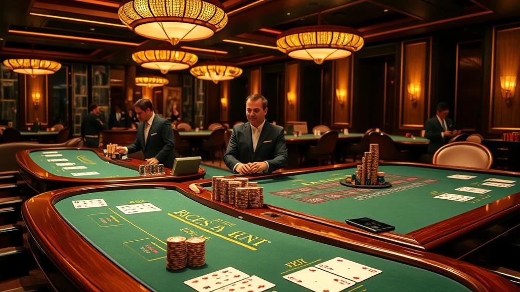 การวางเดิมพันในเกมบาคาร่าออนไลน์ AE, SA, DG