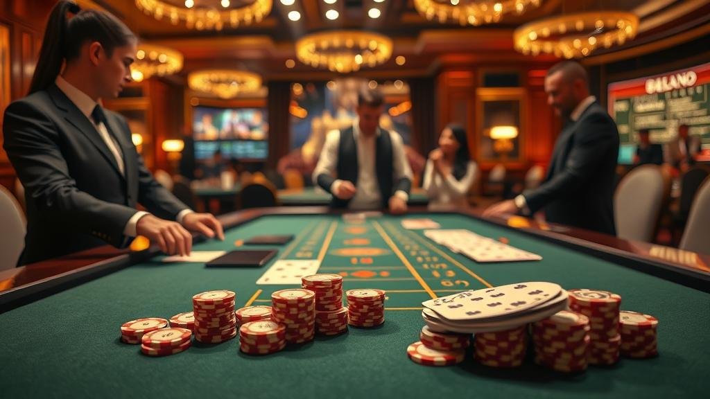 การใช้มือถือเล่นบาคาร่าพร้อมชิป