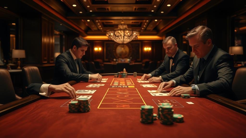 หน้าจอเกมบาคาร่าสตรีมสด