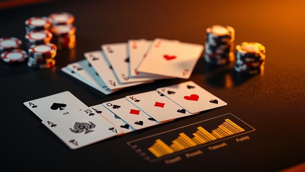 โต๊ะบาคาร่าพร้อมเค้าไพ่