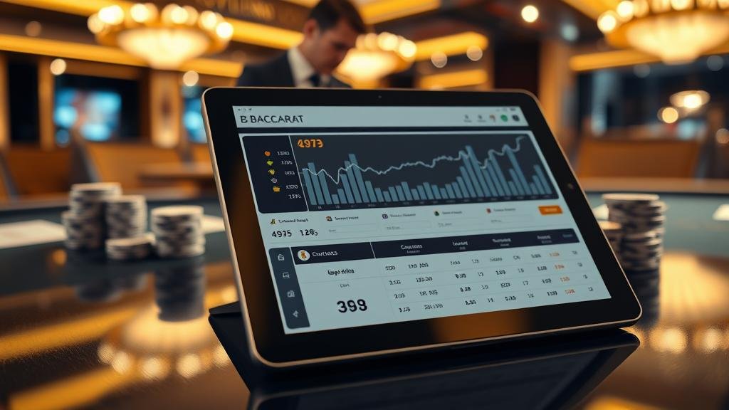 หน้าจอเกมบาคาร่าสดจากค่าย AE หรือ Evo