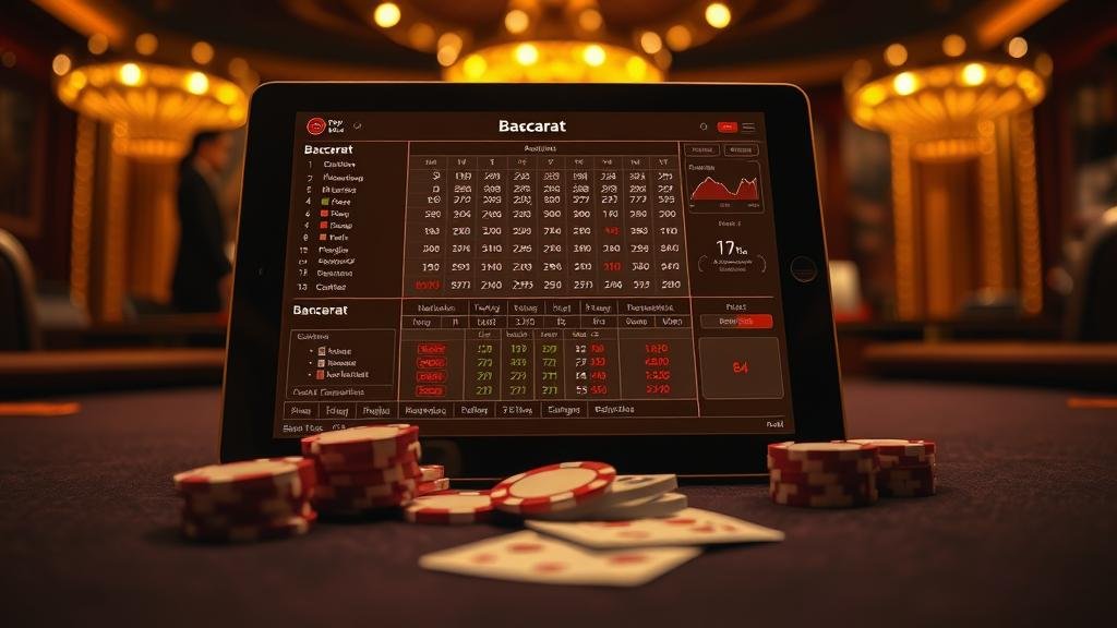 นักเดิมพันกำลังวางแผนการเล่นบาคาร่า