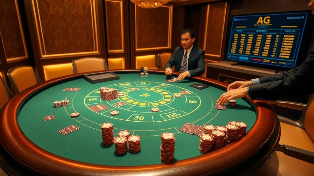 ตัวอย่างเค้าไพ่บาคาร่า: มังกรและปิงปอง