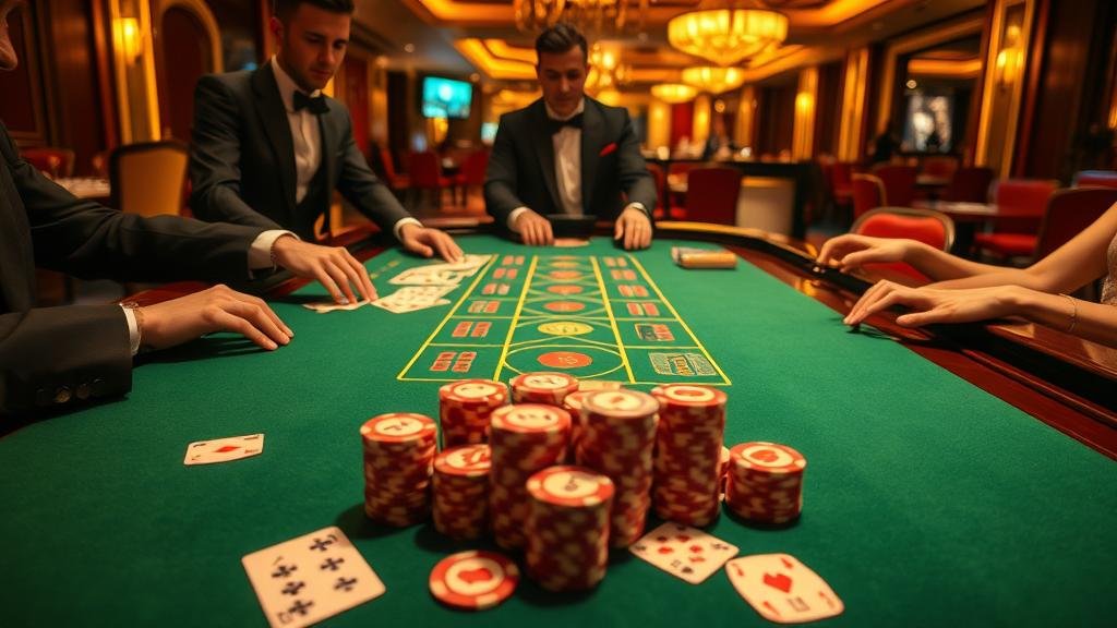 ภาพประกอบถนนใหญ่ ถนนลูกปัด และถนนเล็กในบาคาร่า