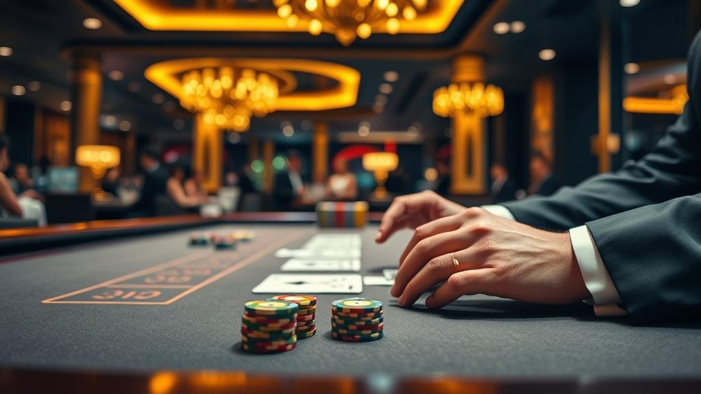 ตัวอย่างเค้าไพ่ปิงปองในบาคาร่า