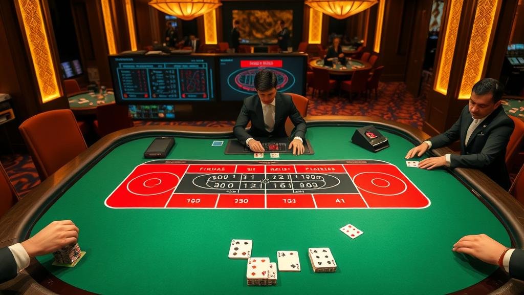 ภาพประกอบเทคนิคการเดินเงินบาคาร่า