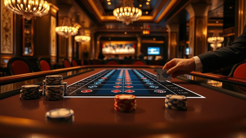 หน้าล็อบบี้เลือกห้องบาคาร่า