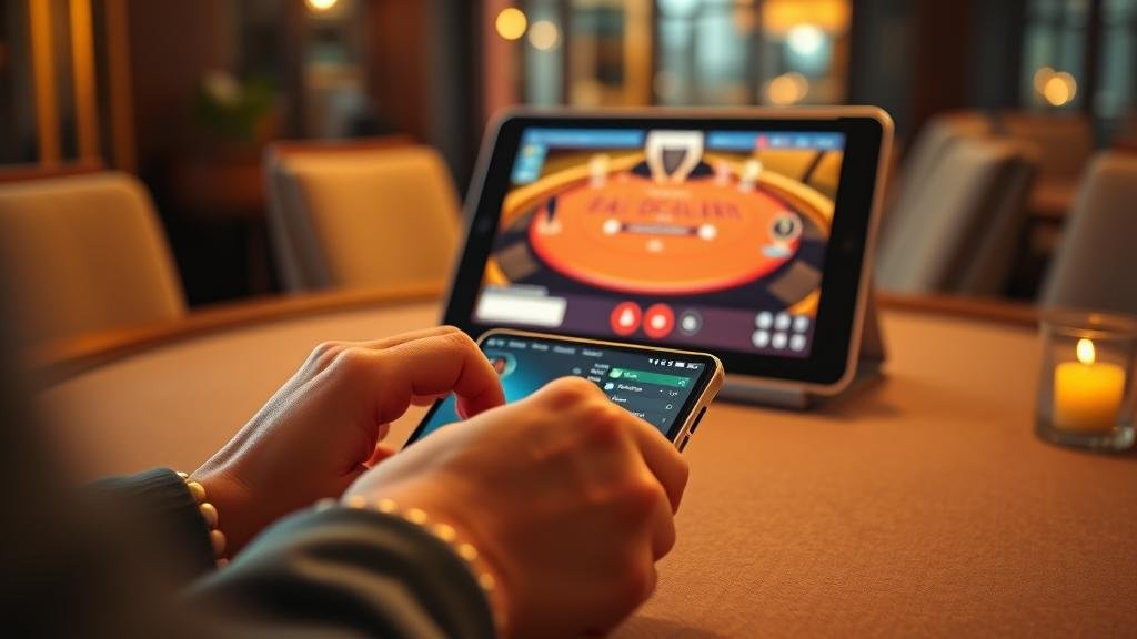 หน้าจอแสดงเค้าไพ่บาคาร่าแบบต่างๆ