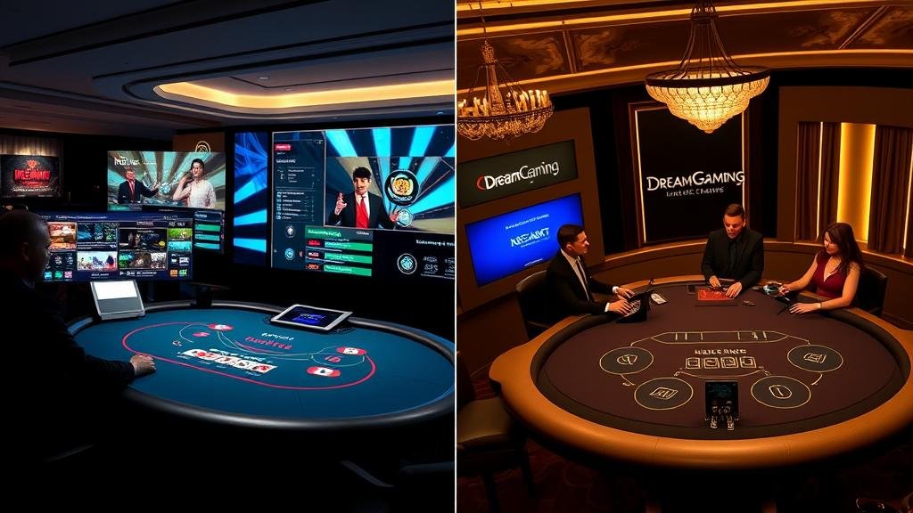 ภาพประกอบเค้าไพ่บาคาร่าแบบลูกปัดและมังกร