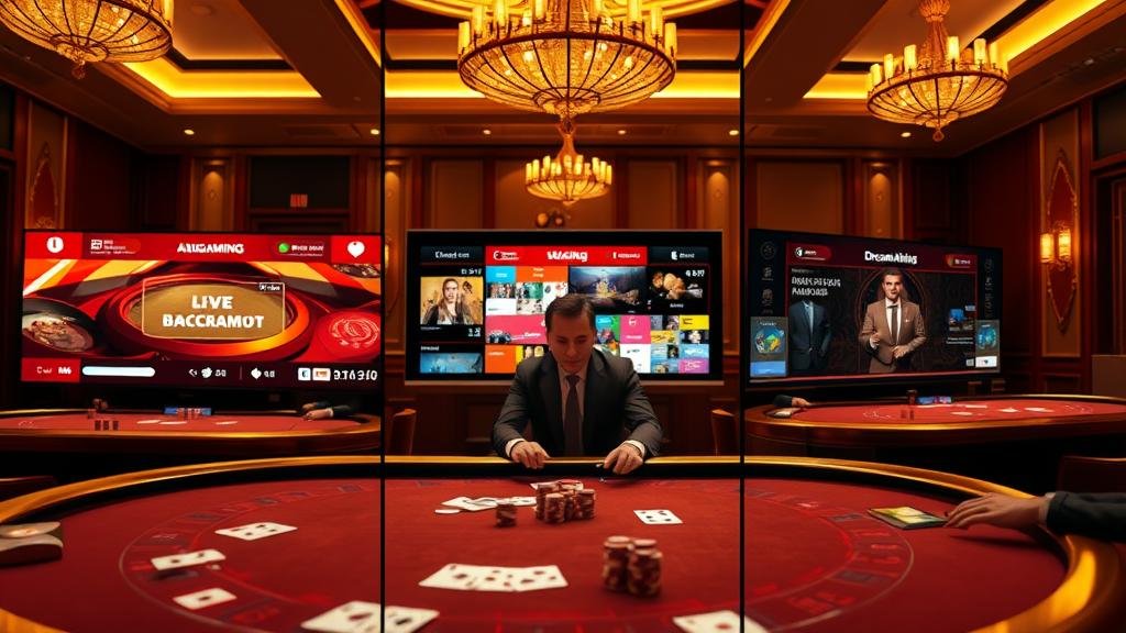 ตัวอย่างรูปแบบไพ่บาคาร่า ปิงปอง และมังกร