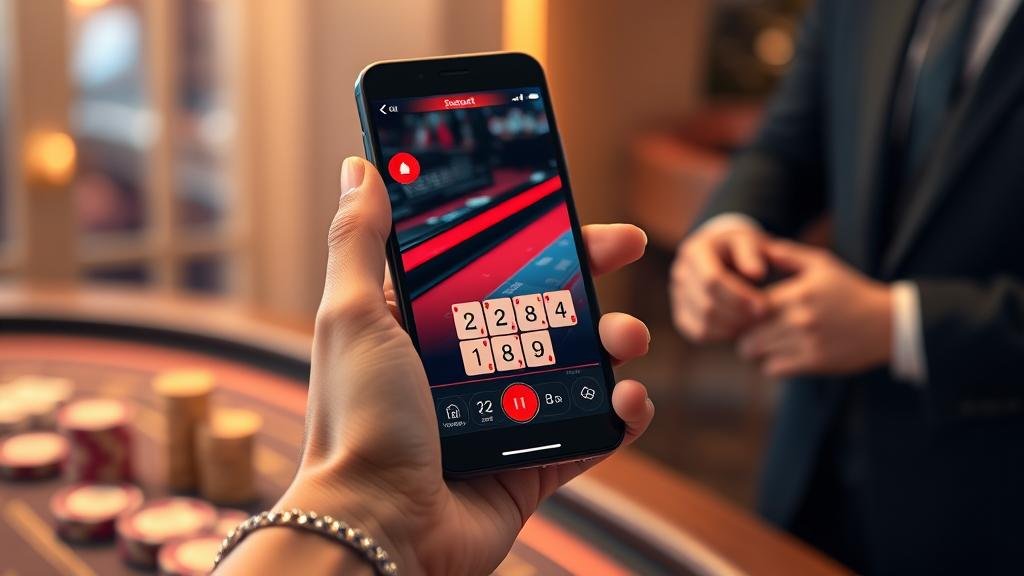 สถิติบาคาร่าบนแท็บเล็ต