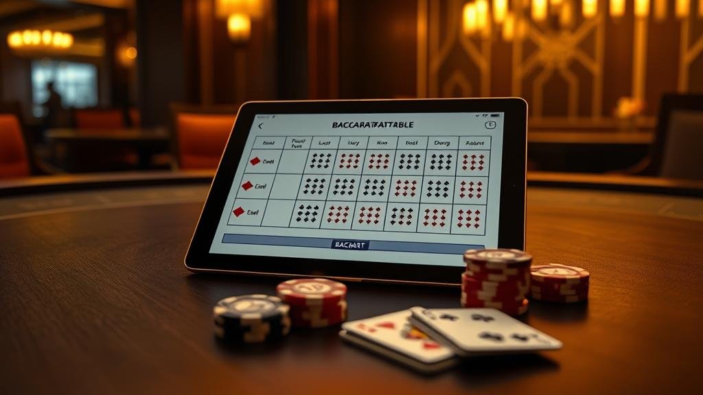 คู่มืออ่านเค้าไพ่บาคาร่า iOS/Android บนแท็บเล็ต: สูตร Speed, WM, ฟีโบนัชชี, แ...