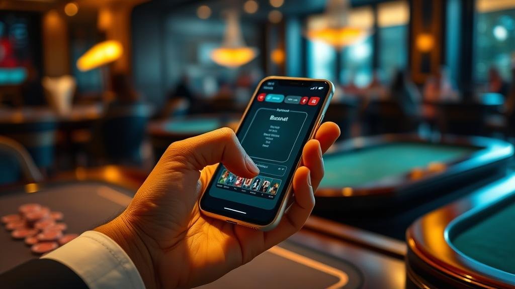 การวิเคราะห์เค้าไพ่บาคาร่าบนแท็บเล็ต