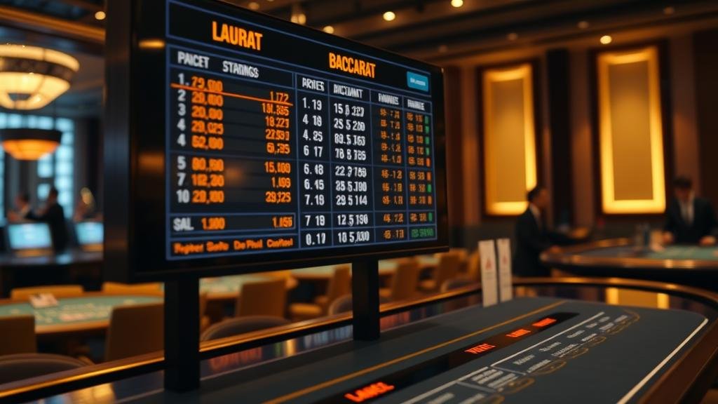 การวิเคราะห์และวางแผนกลยุทธ์บาคาร่า