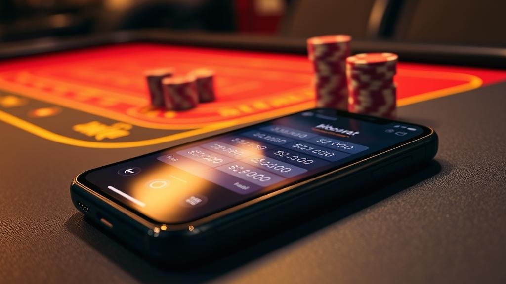 อินโฟกราฟิกกลยุทธ์บาคาร่าบน iOS