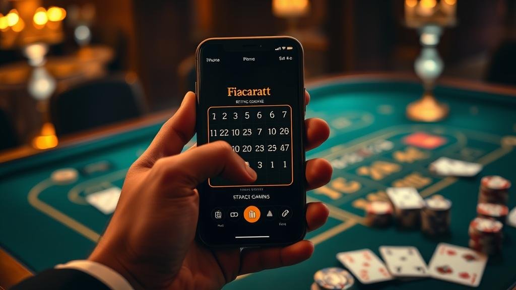 การควบคุมงบประมาณและตั้งเป้ากำไรในเกมบาคาร่าบน iOS