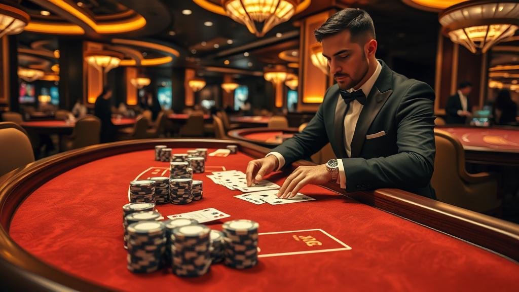 การอ่านเค้าไพ่บาคาร่าบนมือถือ