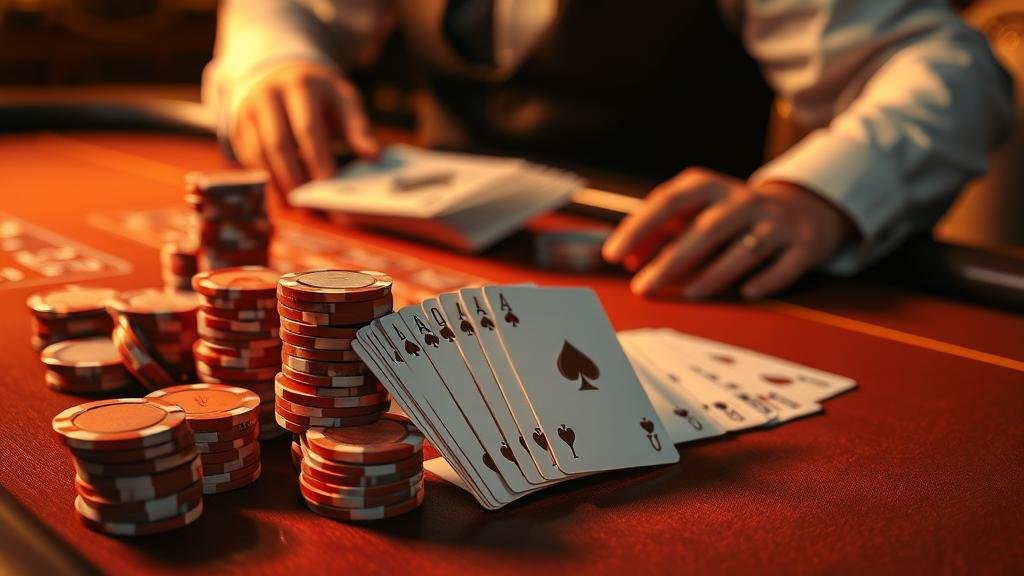 ตัวอย่างเค้าไพ่ลูกปัดบาคาร่า