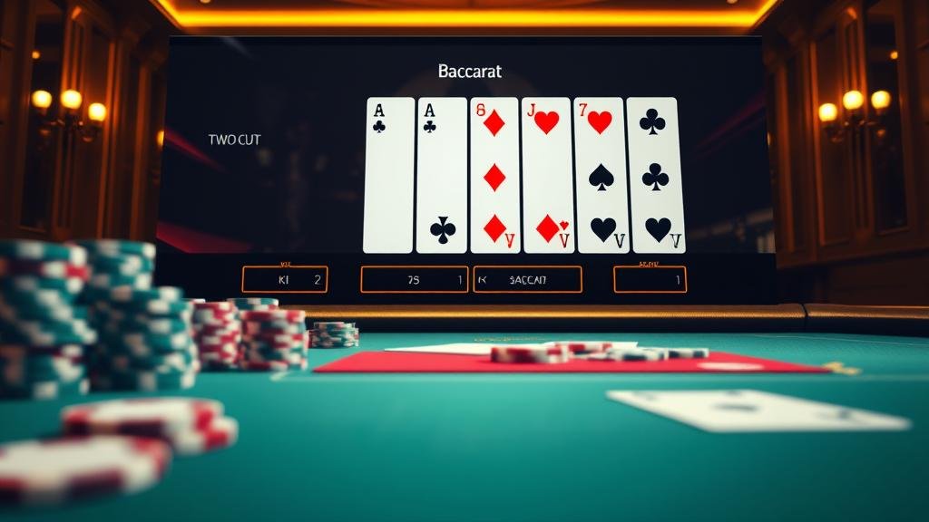 กราฟแสดงกลยุทธ์การเดินเงินบาคาร่า