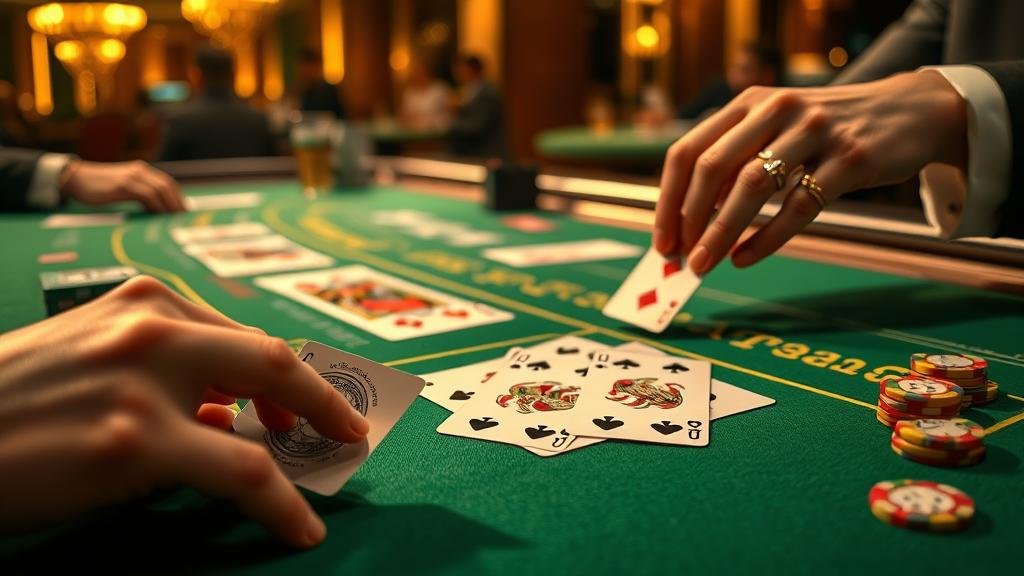 โต๊ะบาคาร่า VIP พร้อมสถิติ