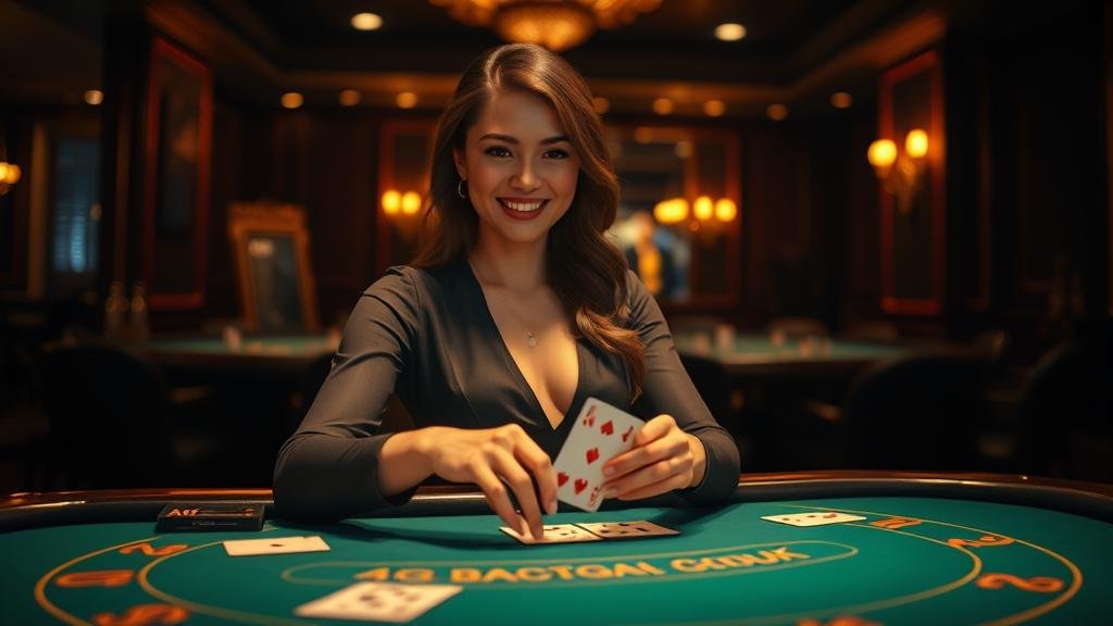 หน้าจอแสดงเค้าไพ่บาคาร่าแบบต่างๆ