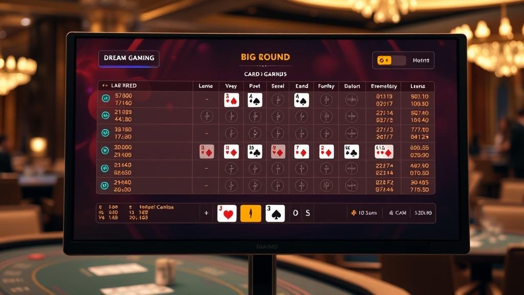 วิเคราะห์สูตรบาคาร่า DreamGaming ไลฟ์สด: เทคนิคอ่านเค้าไพ่ถนนใหญ่ แม่นยำ