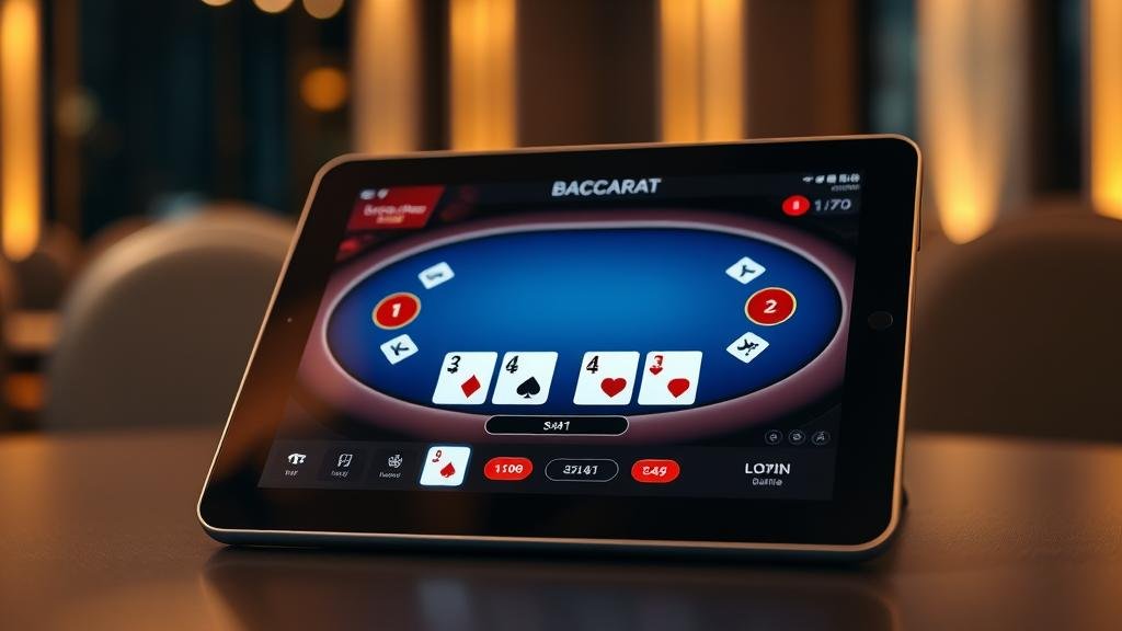 เปรียบเทียบการเล่นบาคาร่าสดบนเดสก์ท็อปและมือถือ