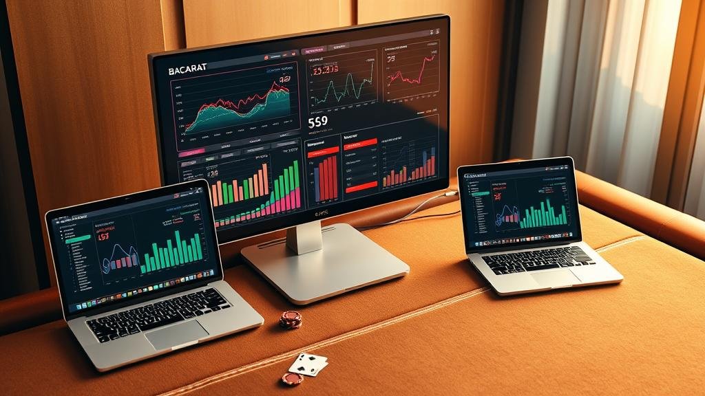 การเล่นบาคาร่าและดูสถิติบนมือถือ