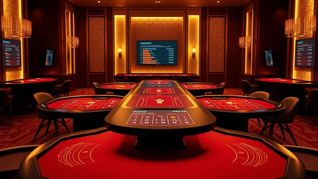 การใช้แท็บเล็ตดูสถิติบาคาร่าเพื่อวางแผนการเล่น