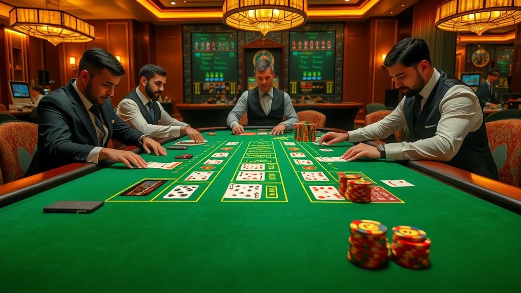 ตัวอย่างเค้าไพ่บาคาร่า SA Gaming