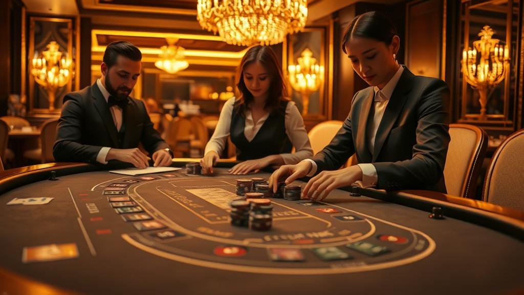 การวางเดิมพันในเกมบาคาร่า