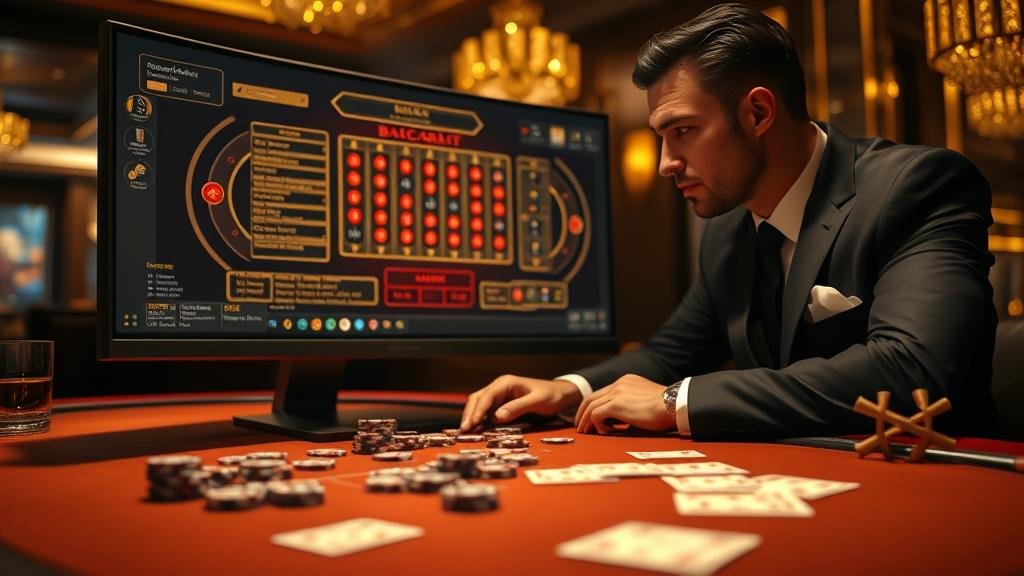 หน้าจอแสดงห้องบาคาร่าจากผู้ให้บริการชั้นนำ