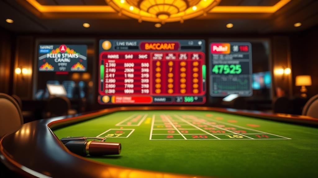 อินเทอร์เฟซเกมบาคาร่าสด Asia Gaming