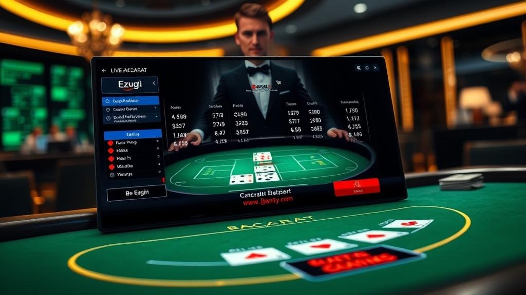 การเปิดไพ่บาคาร่าสด