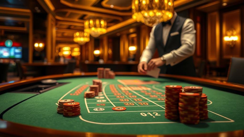 บรรยากาศการเล่นบาคาร่าบนเว็บตรง