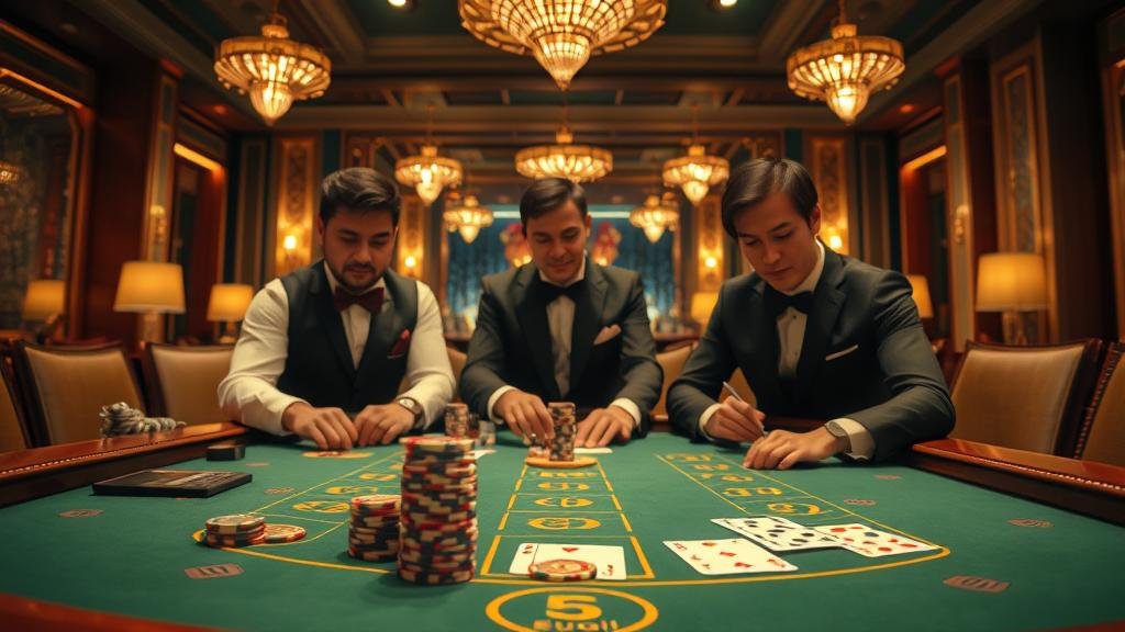 ห้องบาคาร่า AsiaGaming ที่มีสถิติหลากหลาย