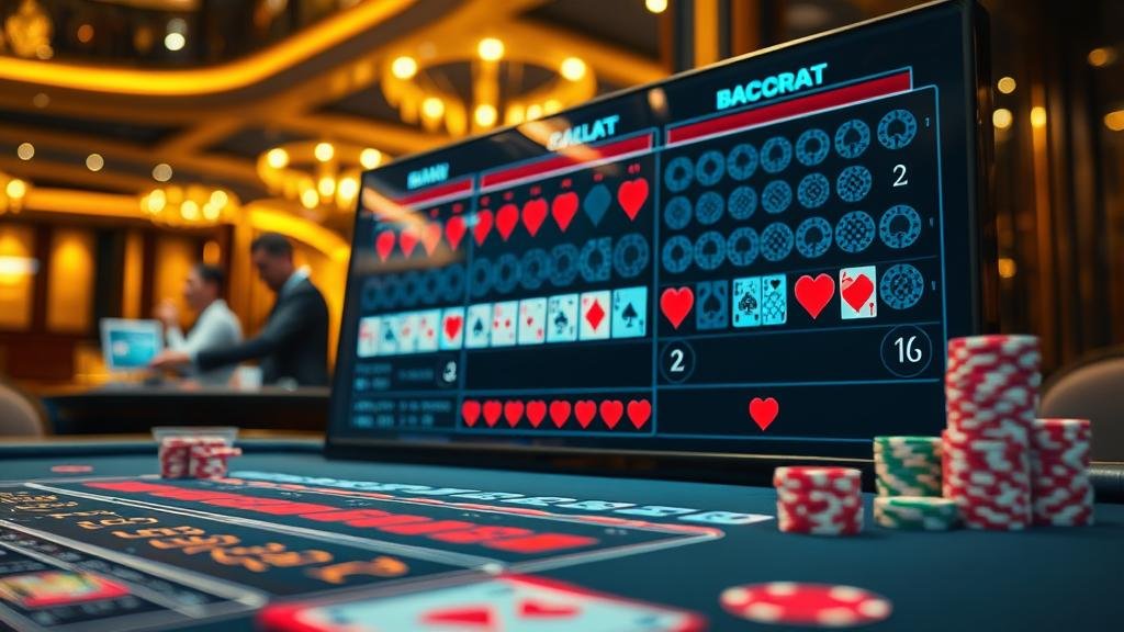 รูปแบบไพ่สองตัดในบาคาร่า