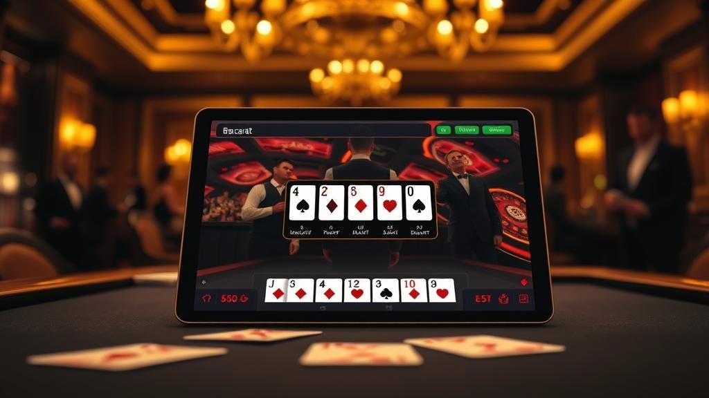 การจัดการงบประมาณบาคาร่าสำหรับทุนน้อยและทุนสูงบนแท็บเล็ต