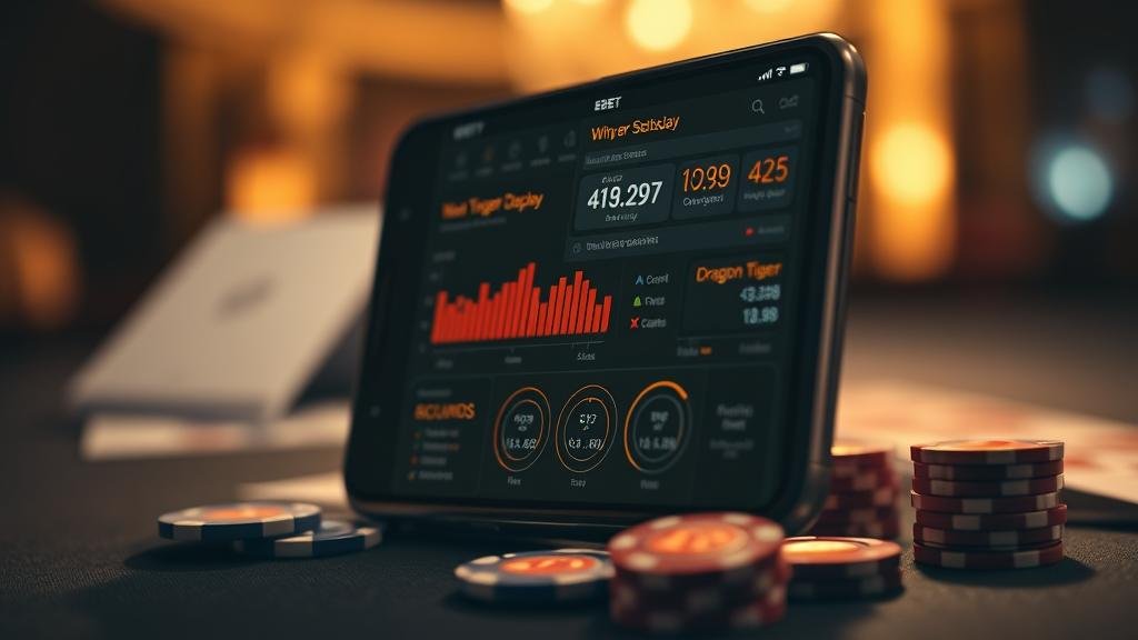 การเล่นบาคาร่า EBET บนแท็บเล็ต